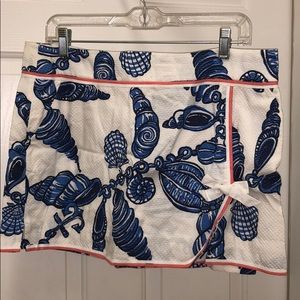 Lilly Pulitzer Fallin in Love Print Skort 🐚
